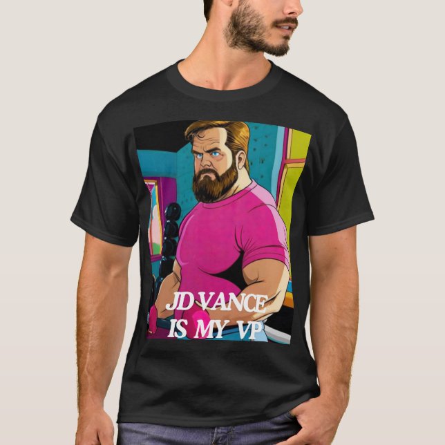 CAMISETA JD VANCE É MEU VP (Frente)