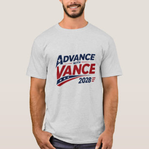 Camiseta JD Vance para Presidente dos EUA 2028