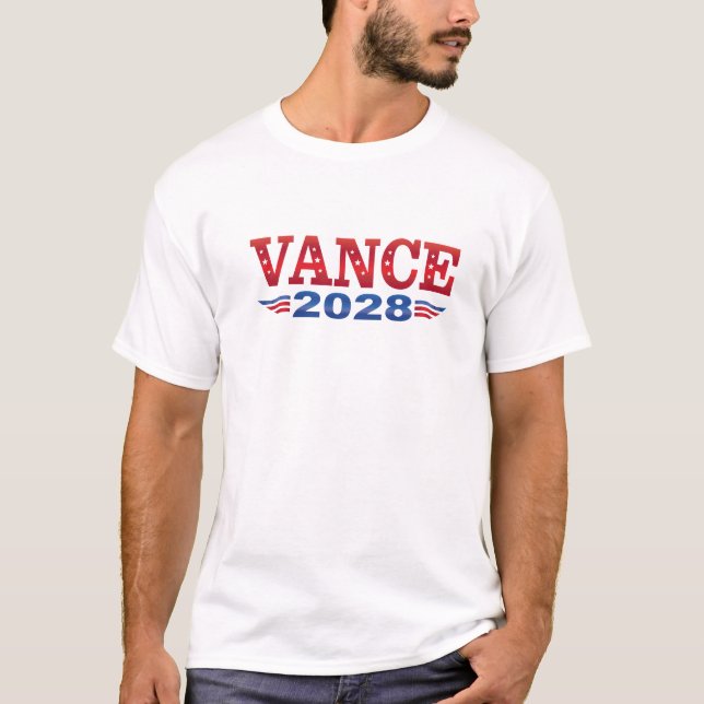 Camiseta JD Vance Presidente 2028 (bs) (Frente)