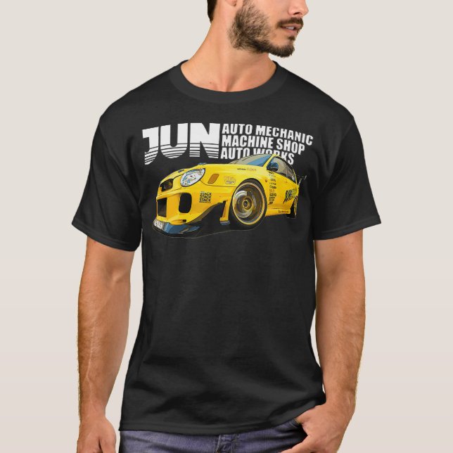 Camiseta JDM BUGEYE GBD ATUNADO POR JUN Premium  (Frente)