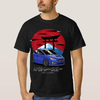 Camiseta JDM Subie Impreza WRX STi Evoeye 2015 T-Shirt