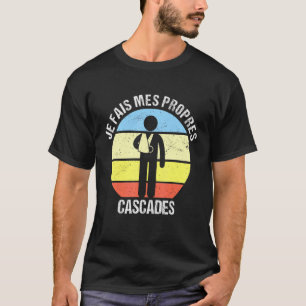 Camiseta Je Fais Mes Próprios Cascata Recuperação do Bon Qu