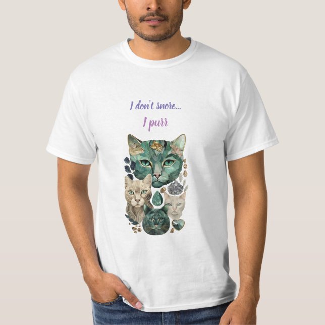 Camiseta Je ne ronfle pas je ronne! (Frente)