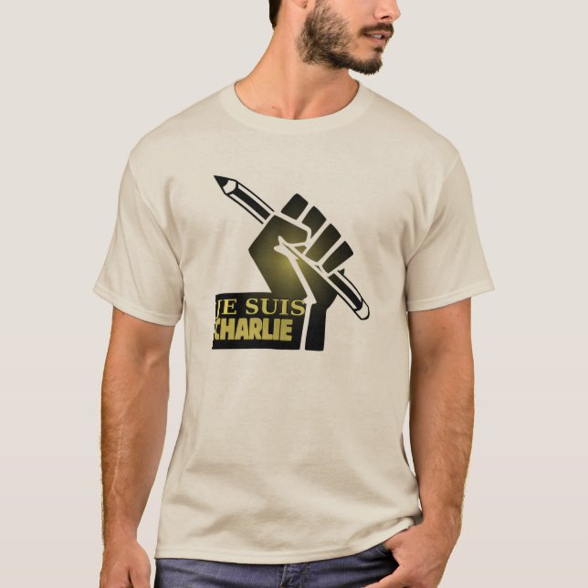Camiseta Je Suis Charlie (Frente)