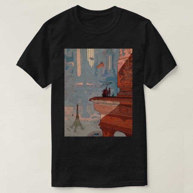 Camiseta Jean Giraud (107) (Frente do Design)