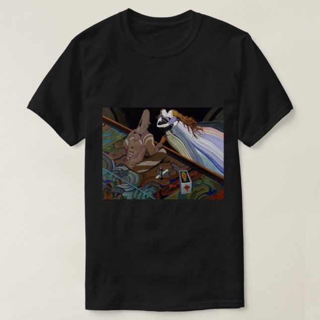 Camiseta Jean Giraud, 1938 - 2012, FranceMoebius imaginativ (Frente do Design)