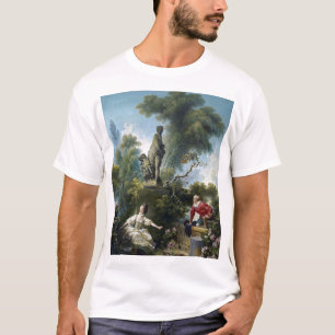 Camiseta Jean-Honoré Fragonard O progresso do amor