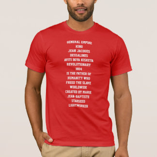 CAMISETA JEAN JACQUES DESSALINES