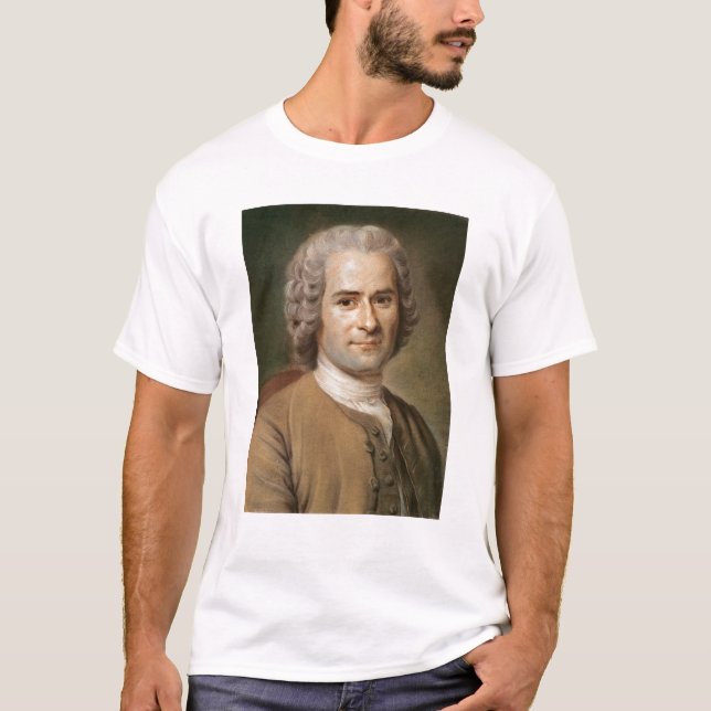 Camiseta Jean-Jacques Rousseau depois de 1753 (Frente)