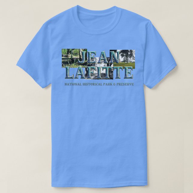 Camiseta Jean LaFitte National Park TShirt (Frente do Design)