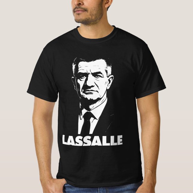 Camiseta Jean Lassalle – Portrait Politique (Frente)