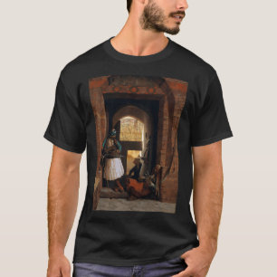 Camiseta Jean-Leon Gerome -Diante do Público e gato
