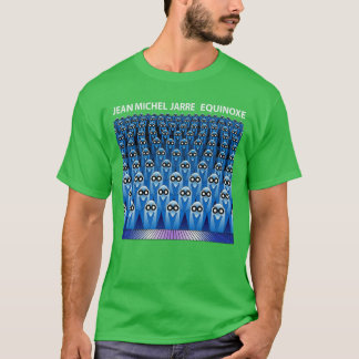Camiseta Jean Michel Jarre Equinoe LP arte vinil electro