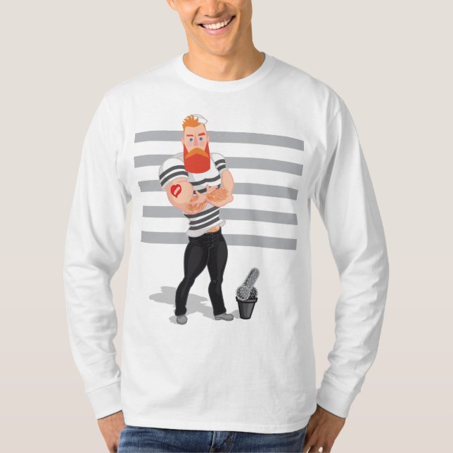 Camiseta jean paul gaultier (Frente)