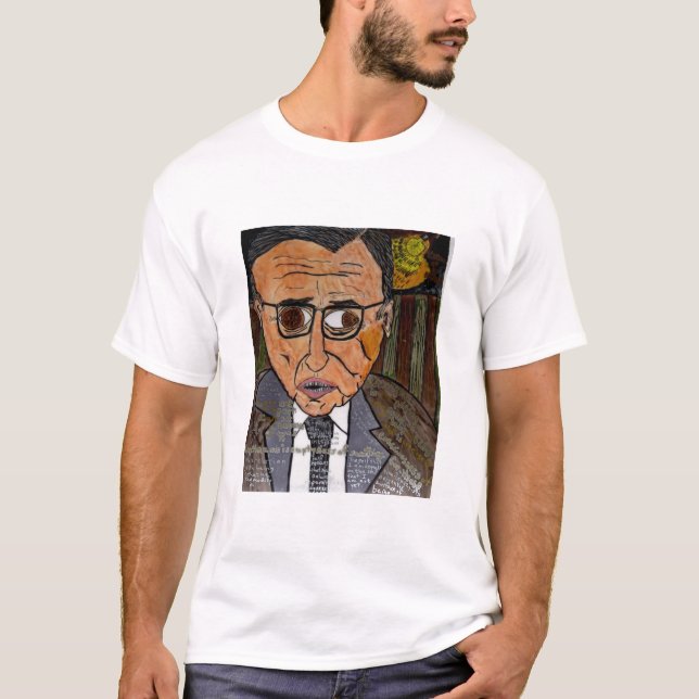 Camiseta Jean-Paul Sartre (Frente)