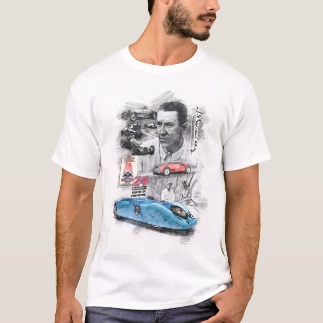 Camiseta Jean-Pierre Wimille (Frente)