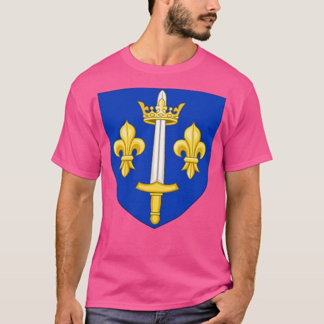 Camiseta Jeanne Darc Casaco De Braços (Frente)