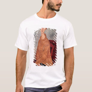 Camiseta Jeanne Hebuterne em uma ligação em ponte amarela