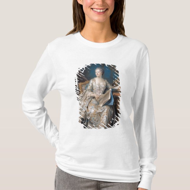 Camiseta Jeanne Poisson o Marquise de Pompadour, 1755 (Frente)