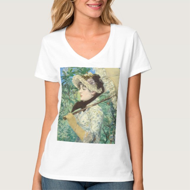 Camiseta Jeanne (Primavera) Edouard Manet (Frente)