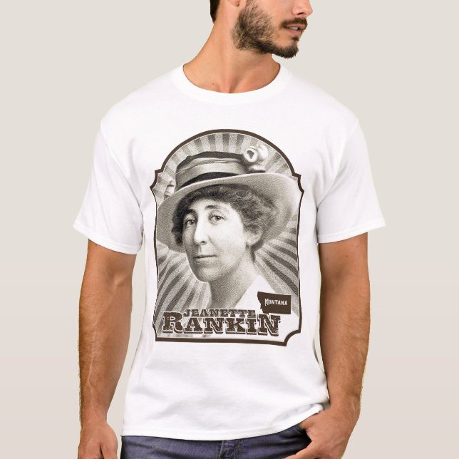 Camiseta Jeannette Rankin (Frente)