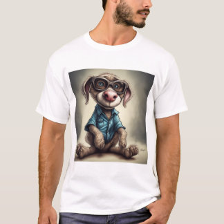 Camiseta jeans animal