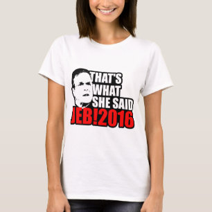 Camiseta Jeb Bush 2016