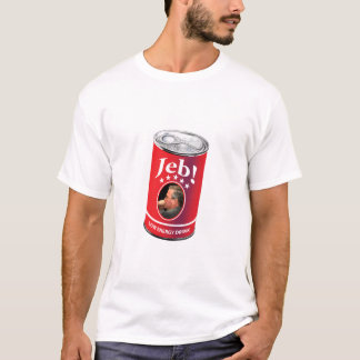 Camiseta Jeb Bush para o presidente Humor, bebida da baixa
