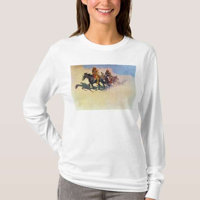 Camiseta Jedediah Smith que faz sua maneira através do (Frente)