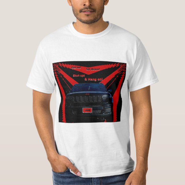 Camiseta Jeep - Hang On (Frente)