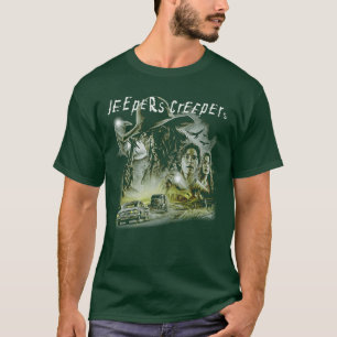 Camiseta Jeepers Creepers Ele pode sentir seu medo 2001 vin