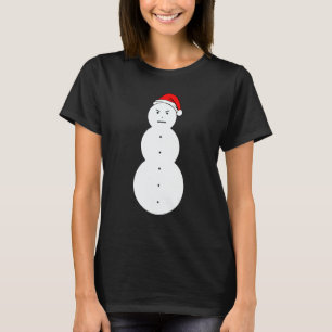 Camiseta Jeezy Boneco de Neve Louco Boneco de Neve
