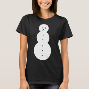 Camiseta Jeezy Snowman - Hiphop Angry Snowman Jeezy Christm