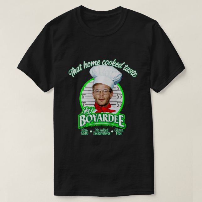 Camiseta Jeff Boyardee (Frente do Design)