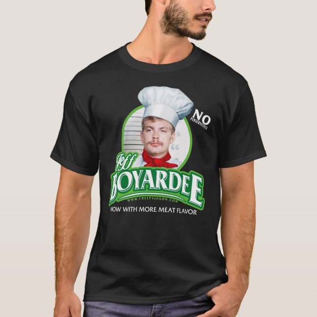 Camiseta Jeff Boyardee Gift Halloween Day, Thanksgiving, Ch (Frente)