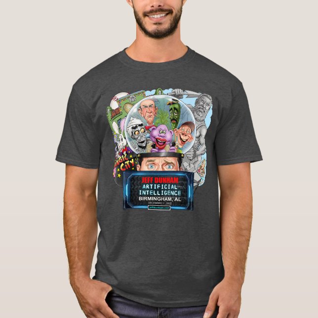Camiseta Jeff Dunham Birmingham AL 2025 girl (Frente)