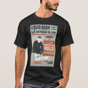 Camiseta Jeff Mills Vive Na Poster De Salas Líquidas Uncrea