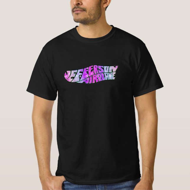 Camiseta Jefferson Airplane band, Jefferson Airplane merch, (Frente)