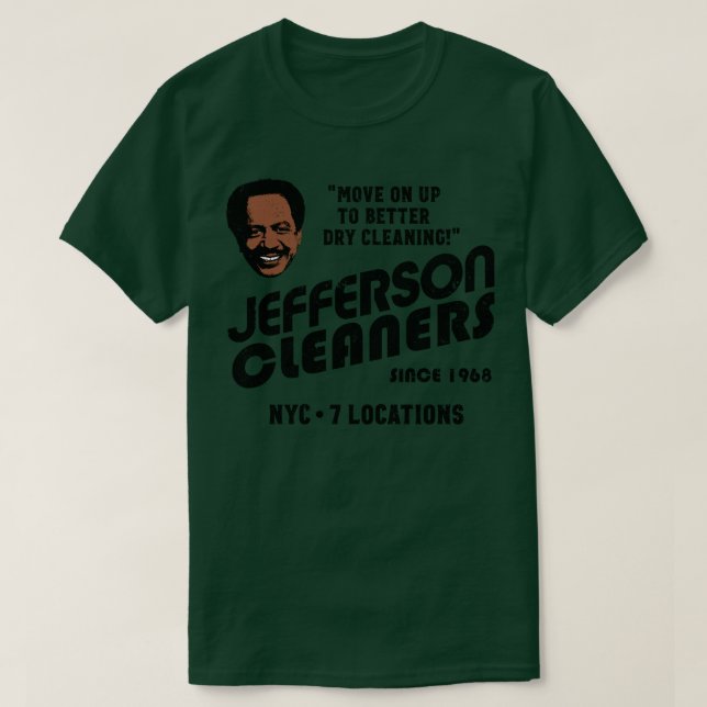 Camiseta Jefferson Cleaners V2 (Frente do Design)