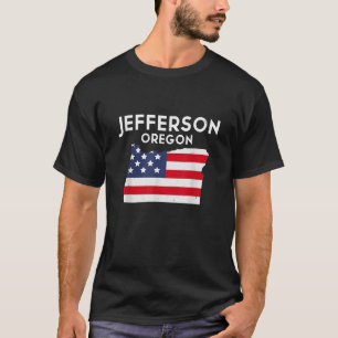 Camiseta Jefferson Oregon Estados Unidos Viagem da América