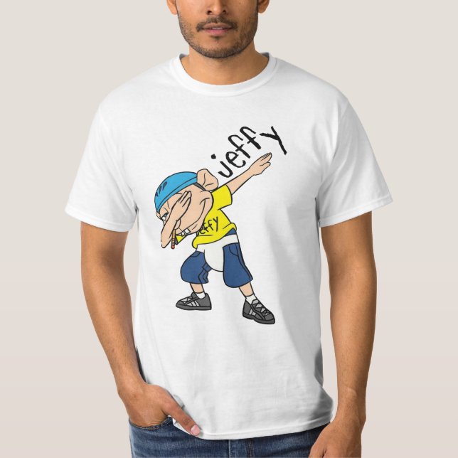 Camiseta Jeffy Dabbing Funny SML (Frente)
