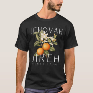 Camiseta Jehovah Jireh, Fruta Gráfica Jesus Cristo