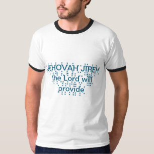 Camiseta Jehovah Jireh - O Senhor vai fornecer