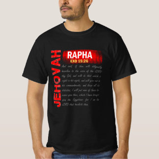Camiseta Jehovah Rapha - Deus Meu Healer