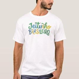 Camiseta Jeitinho Brasileiro - Estampa Colorida Br
