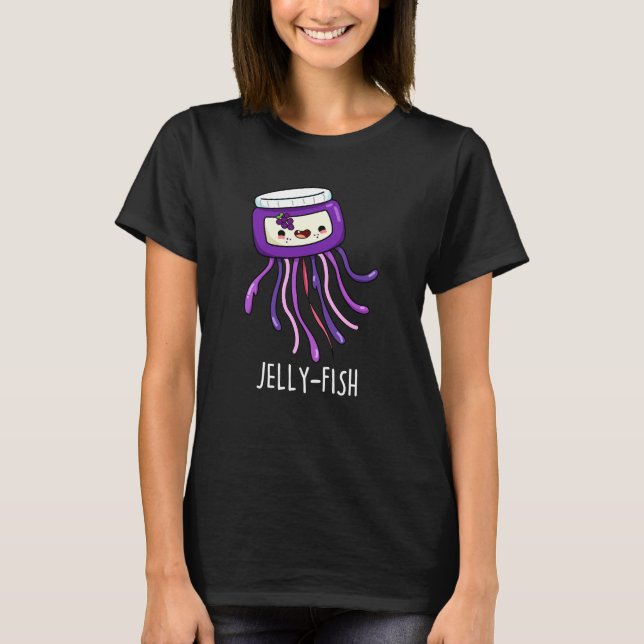 Camiseta Jelly Jar Pun Dark BG (Frente)