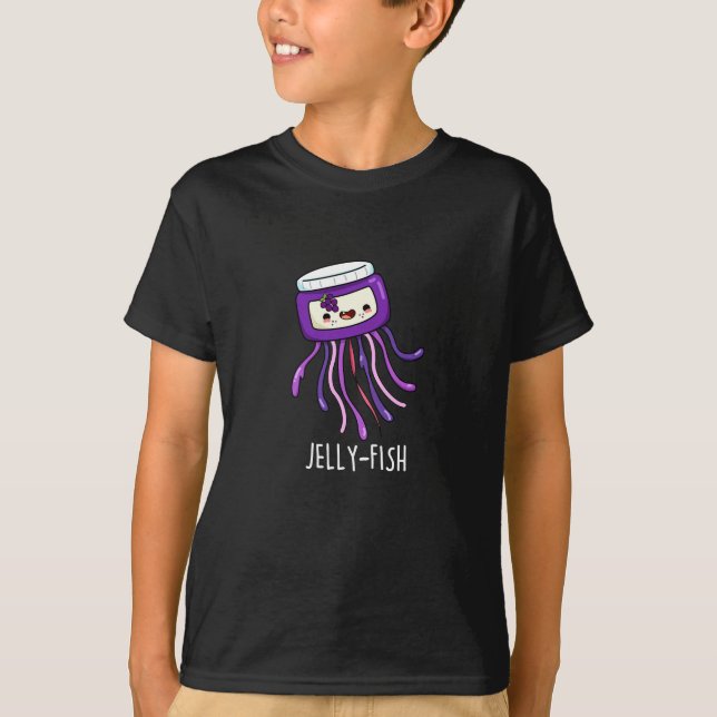 Camiseta Jelly Jar Pun Dark BG (Frente)
