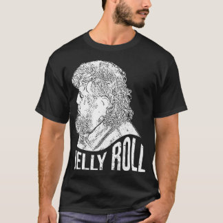 Camiseta Jelly Roll White Retro