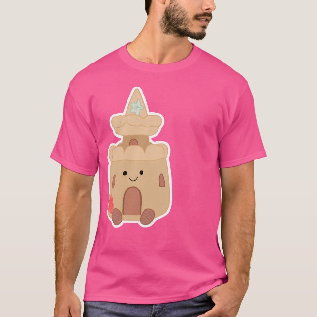 Camiseta Jellycat Sandcastle (Frente)