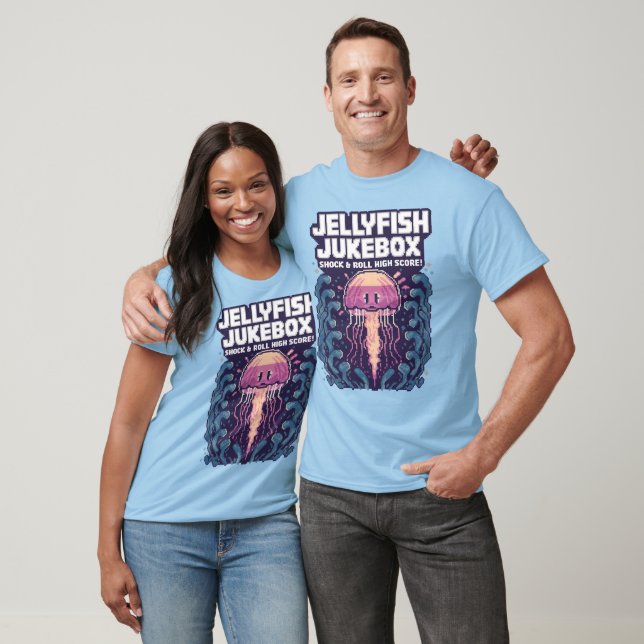 Camiseta Jellyfish Jukebox (Unissex)